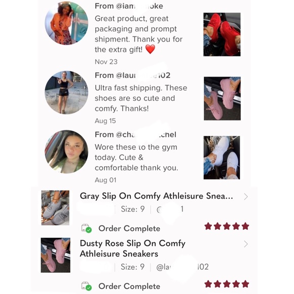 Black Slip On Comfy Athleisure Sneakers - Picture 7 of 10